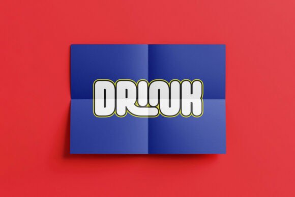 Prond Font PNG with transparent background - Preview 3
