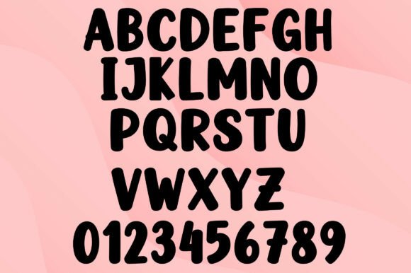Rory Font PNG with transparent background - Preview 1