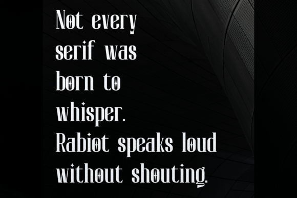 Rabiot Font PNG with transparent background - Preview 1