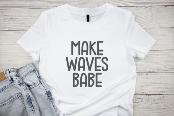 Retro Preppy Font PNG with transparent background - Preview 3