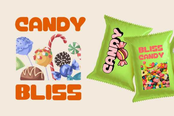 Saro Food Font PNG with transparent background - Preview 2