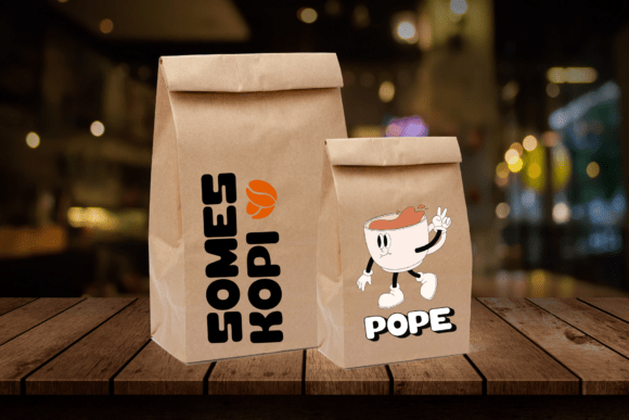 Saro Food Font PNG with transparent background - Preview 3
