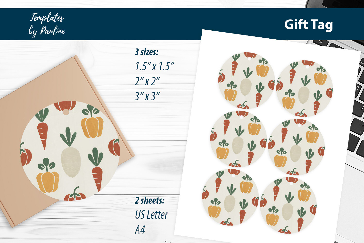 Scandinavian Farmhouse Gift Tags