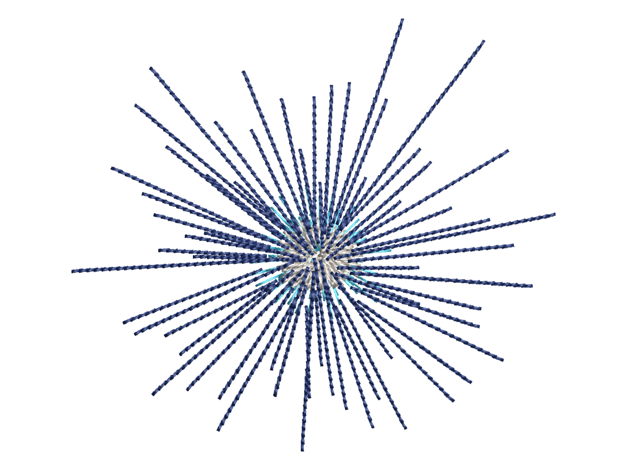 Sea Urchin Embroidery