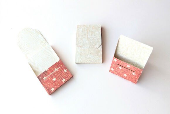 Vertical Business Card Holder SVG & PDF