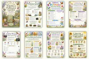 Wildlife & Pollinator Garden Tracker Graphic by KDPLab · Creative Fabrica