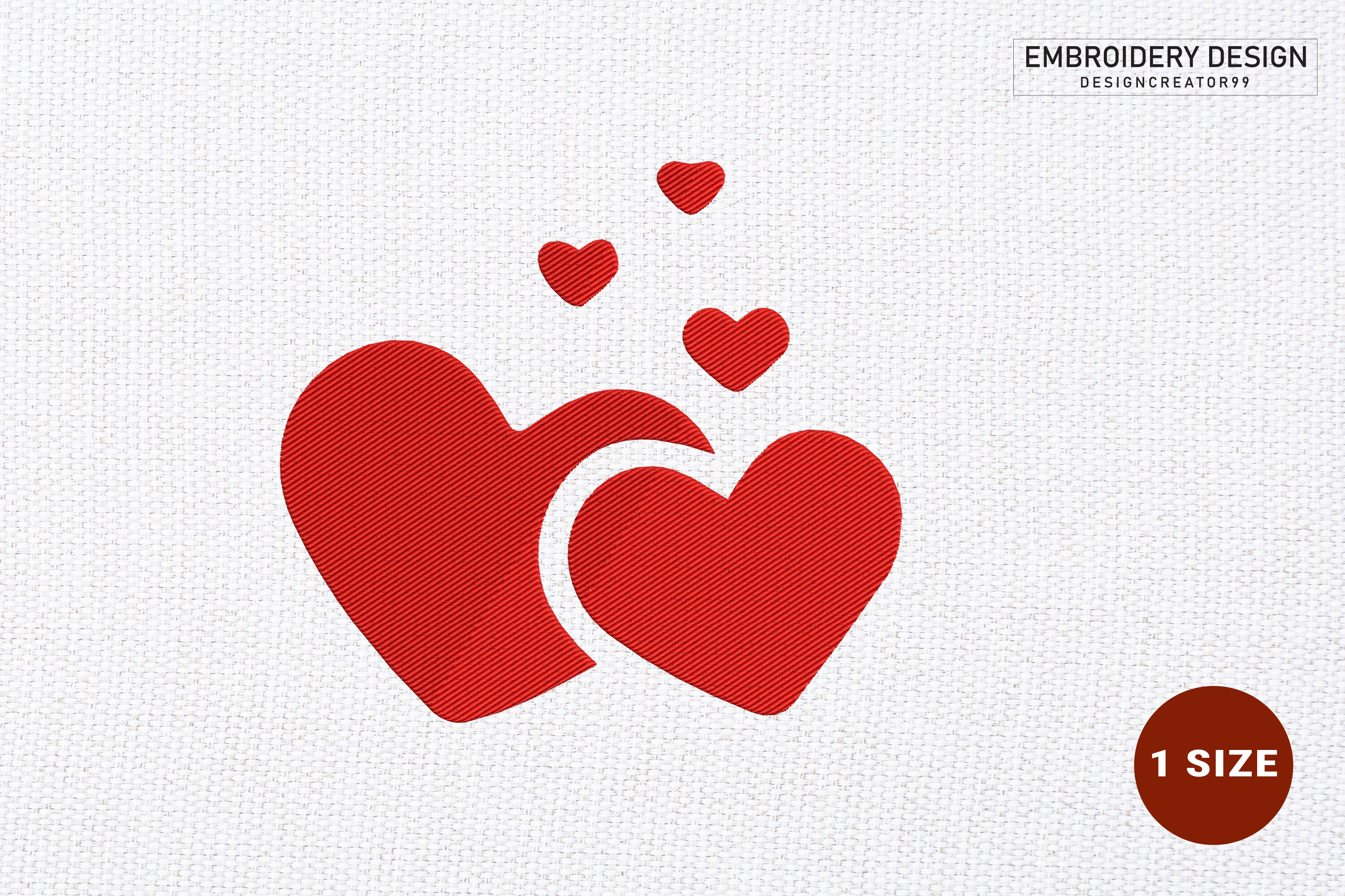 Love Embroidery Design