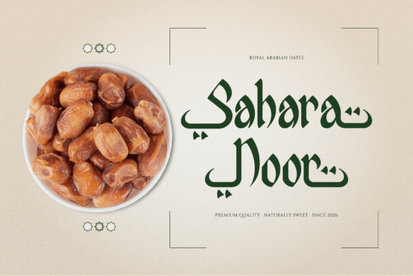 Al Bahjah Font - Preview 1