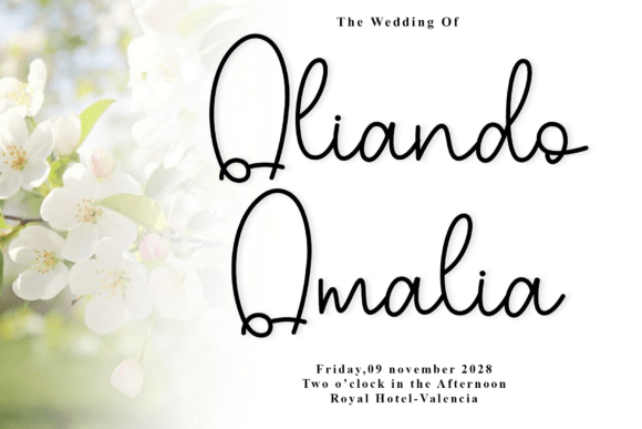 Amoeba Font - Preview 3
