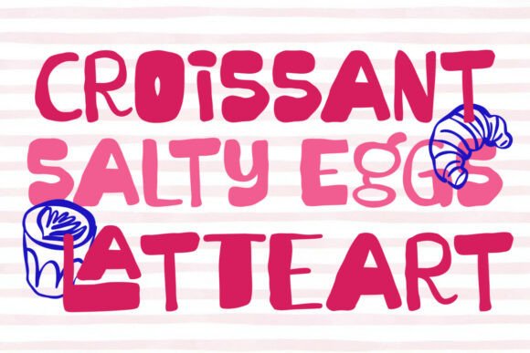 Angellin Freaky Font - Preview 3