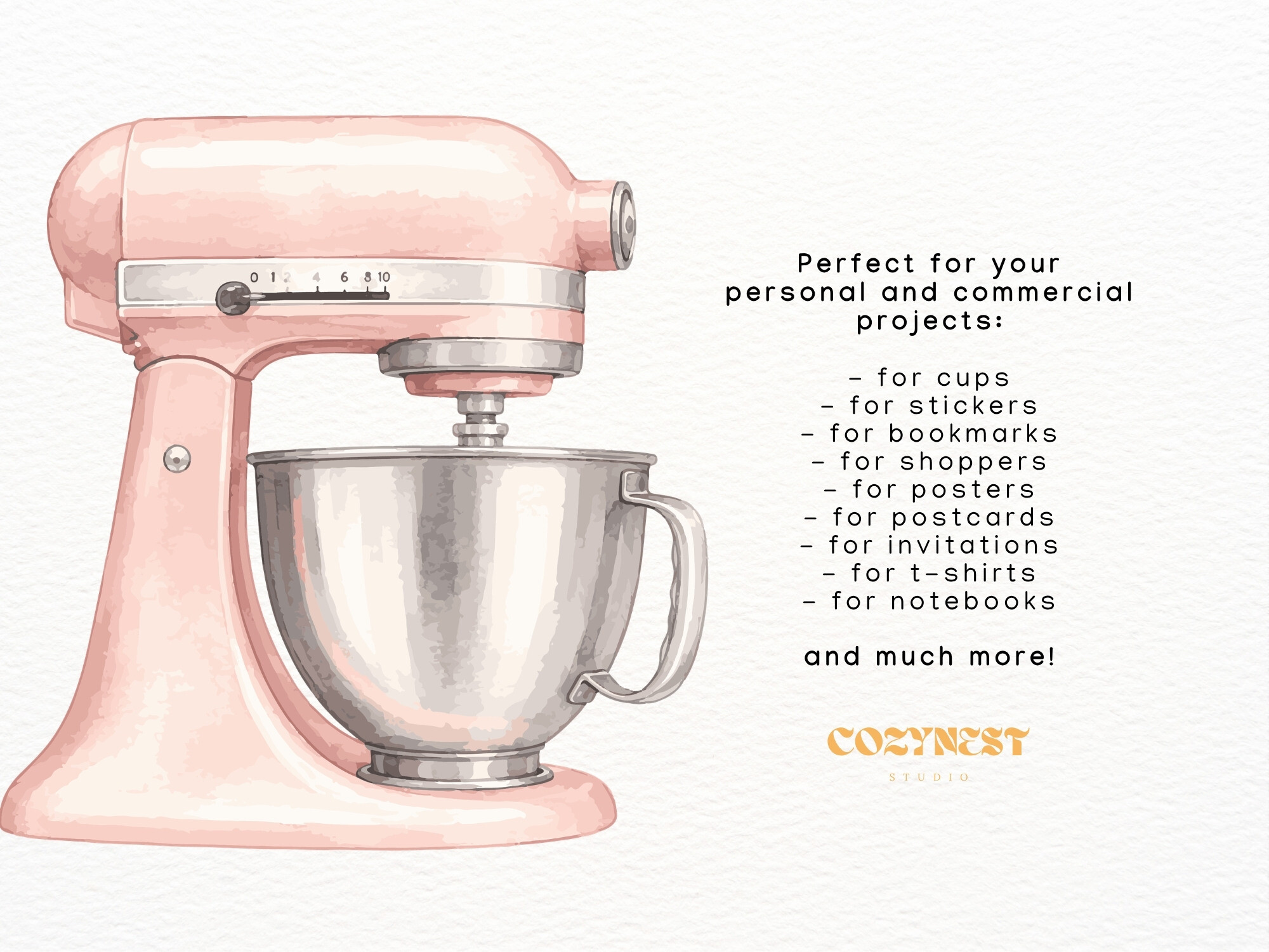 Baking Watercolor Cliparts, Kitchen Tool - photo 3