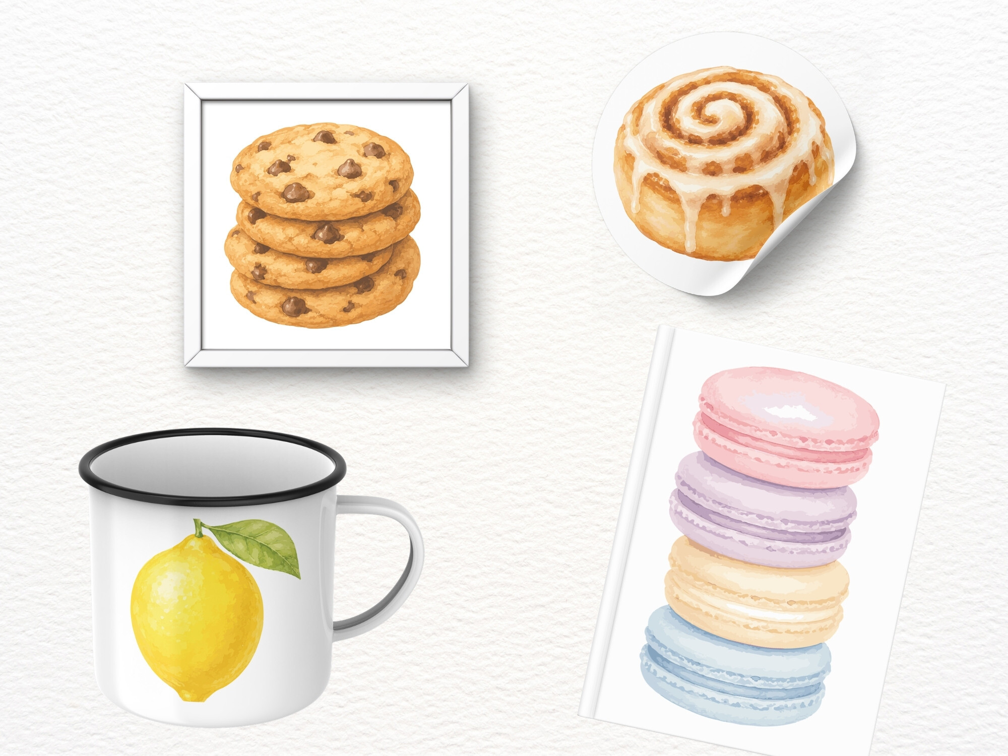 Baking Watercolor Cliparts, Kitchen Tool - photo 4