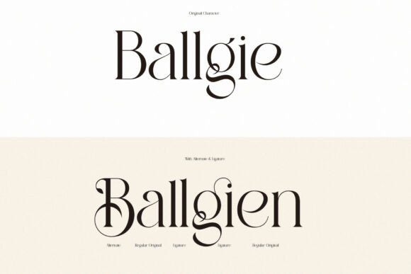 Belgia Font - Preview 1