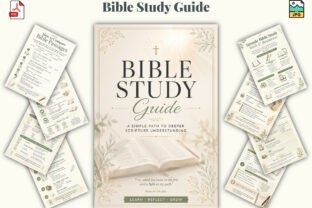 Study Guide Creative Bible Study Guide Graphic by KDPLab · Creative Fabrica