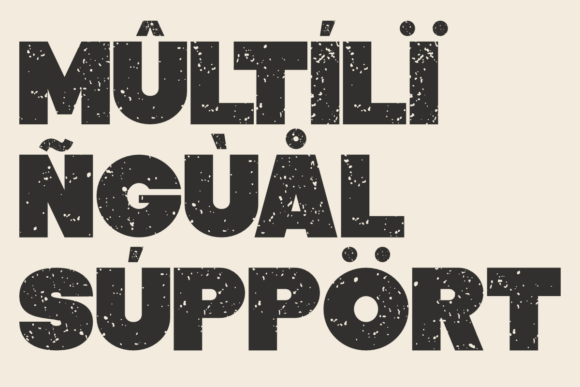 Bold Noise Font - Preview 5