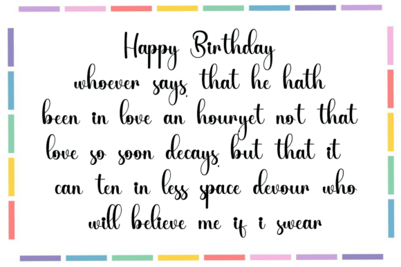 Campion Simpledays Font - Preview 2