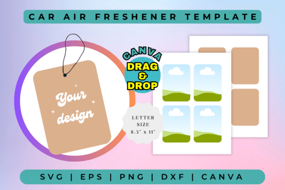 Car Air Freshener Template