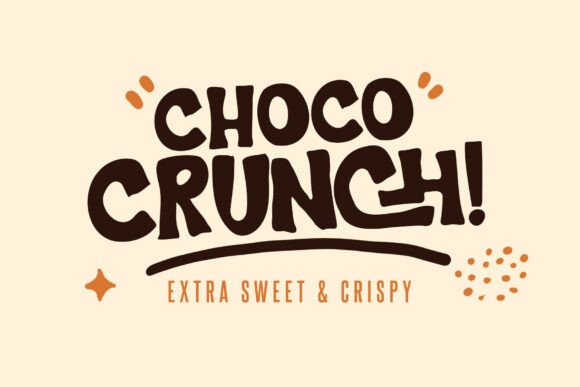 Chocodile Font - Preview 1