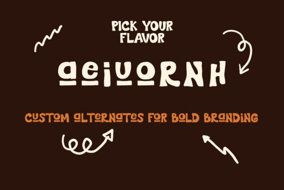 Chocodile Font - Preview 3
