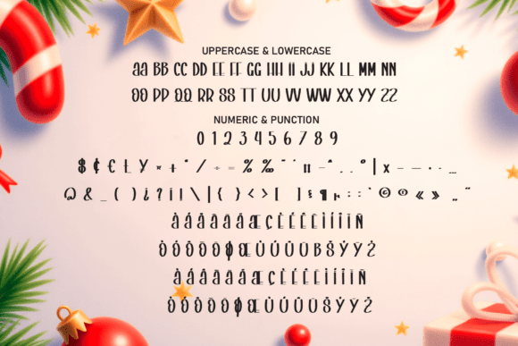 Christmas Font - Preview 6