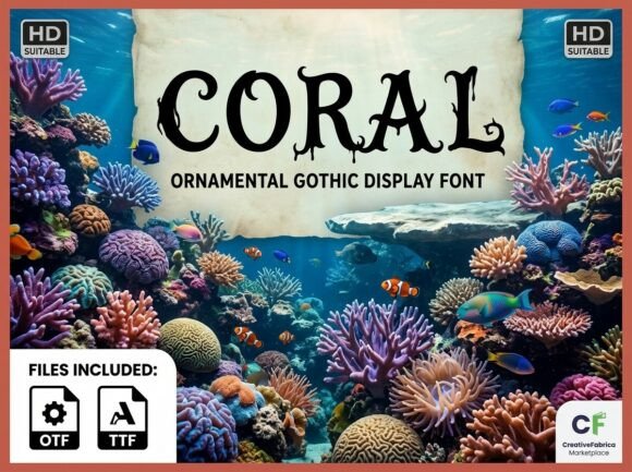 Coral Font - Preview 1