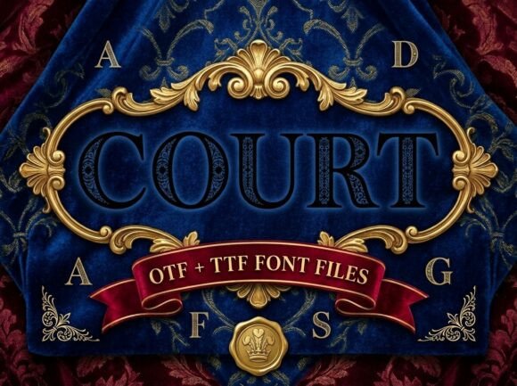 Court Font - Preview 2