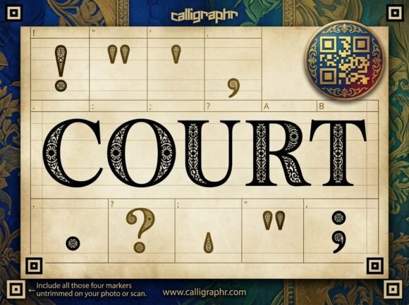 Court Font - Preview 3