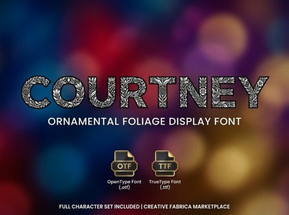 Courtney Font - Preview 2