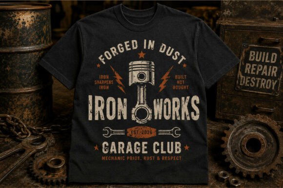 Dusty Forge Font PNG with transparent background - Preview 3