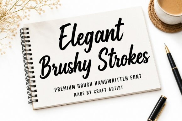 Elegant Brushy Strokes