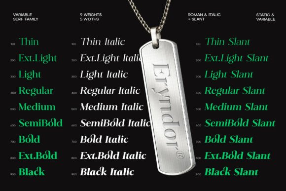 Eryndor Font - Preview 2