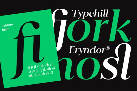 Eryndor Font - Preview 3