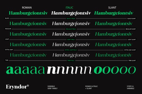 Eryndor Font - Preview 4