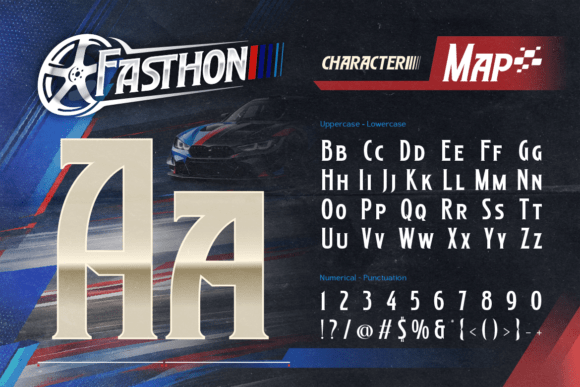 Fasthon Font - Preview 1