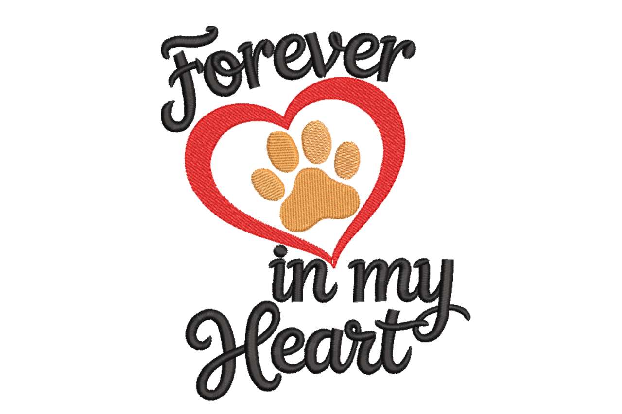 Forever in My Heart Paw