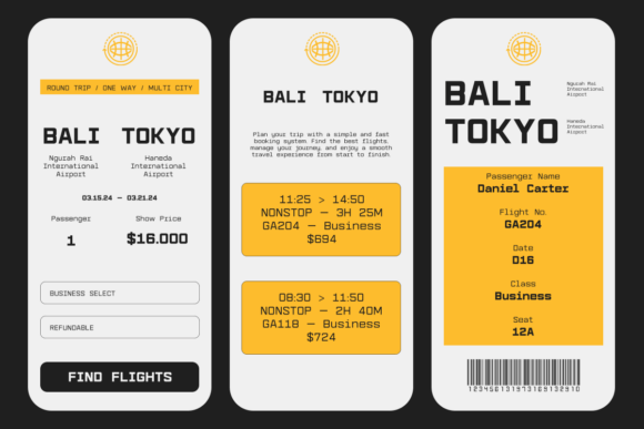 Gatecode Font - Preview 3