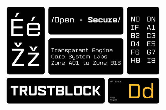 Gatecode Font - Preview 4