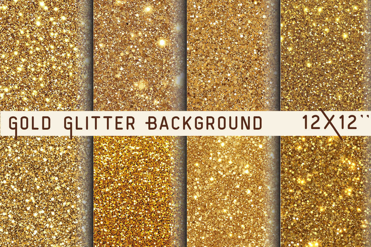 Gold Glitter Background