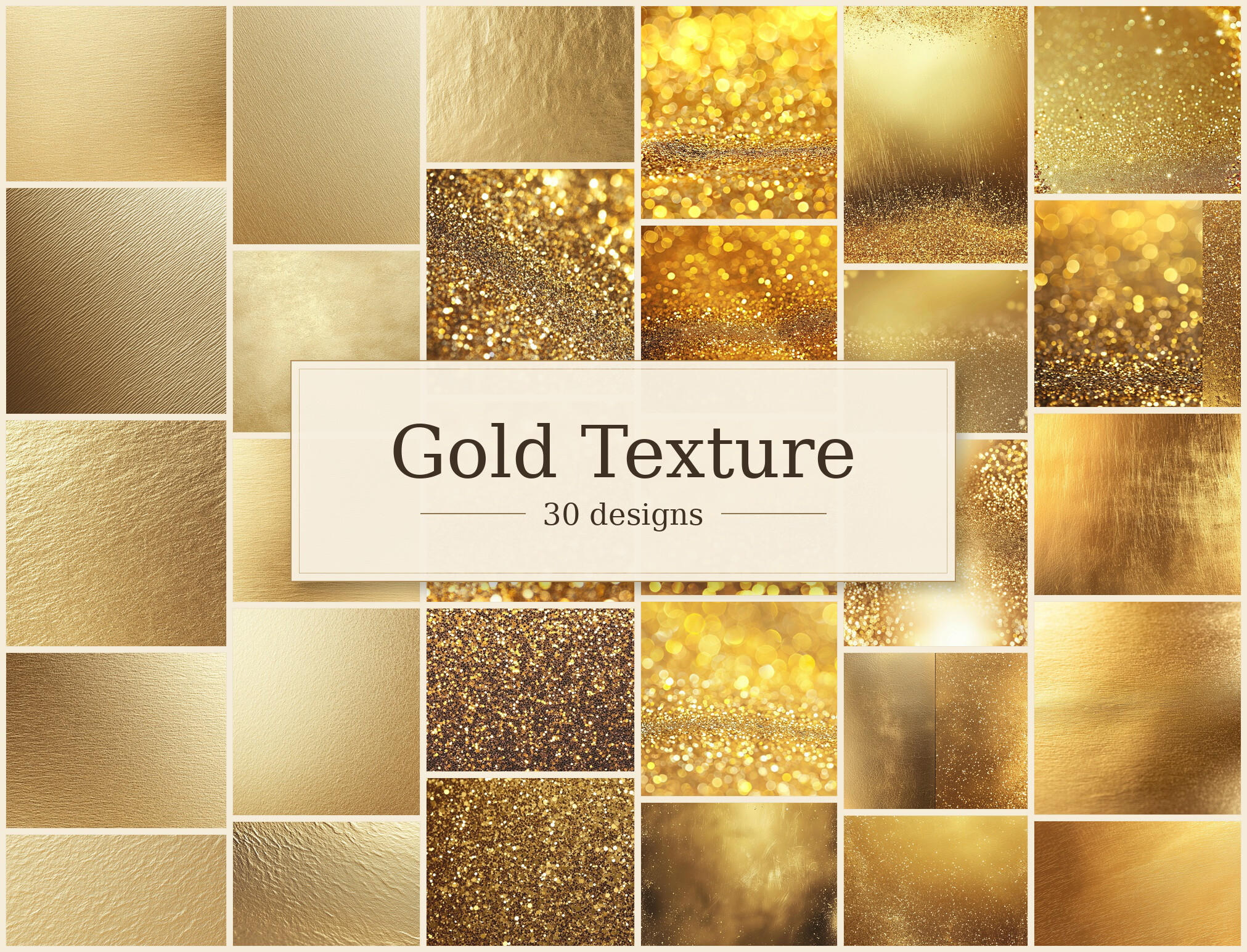 Gold Glitter Digital Paper Texture Graphic by Attractions Artist ...