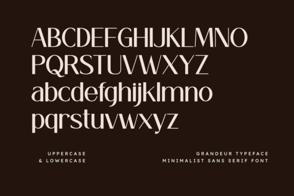 Grandeur Font - Preview 1