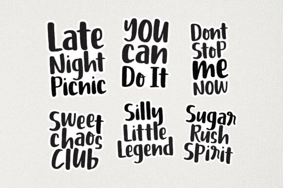 Jubani Font PNG with transparent background - Preview 4