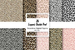 Leopard, Cheetah Print Digital Paper Graphic by Vintage · Creative Fabrica