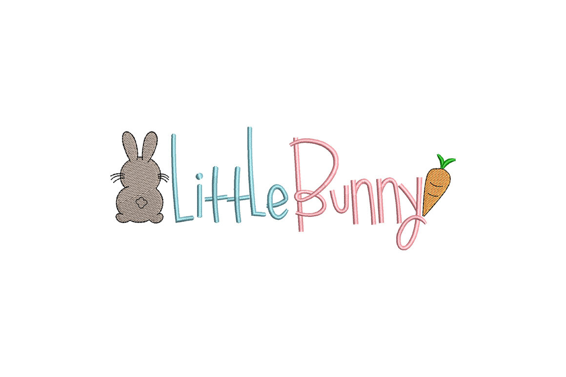 Little Bunny Embroidery Design