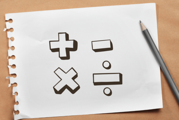 Mathematik Font PNG with transparent background - Preview 6