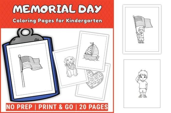 Memorial Day Coloring Pages for Kids