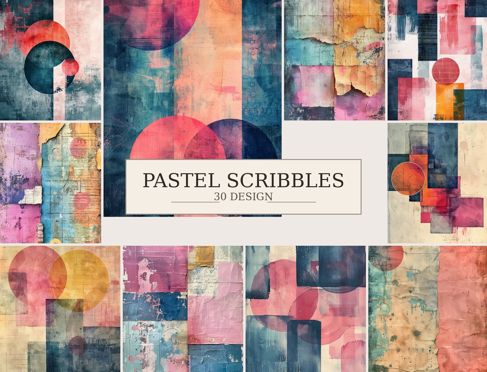 Modern Abstract Geometric Backgrounds