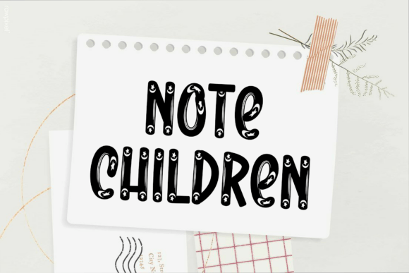 Night Starmoon Font PNG with transparent background - Preview 3
