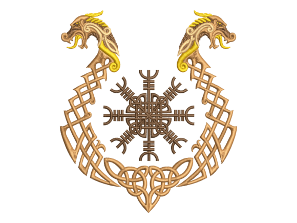 Norse Dragon Emblem