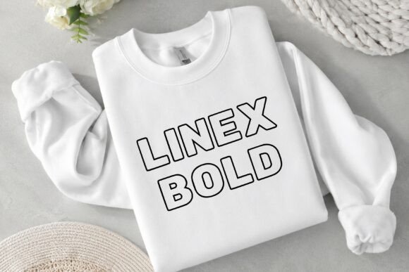 Outgrid Contour Font PNG with transparent background - Preview 2