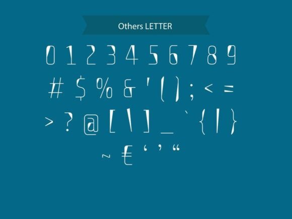 Pall Font PNG with transparent background - Preview 3